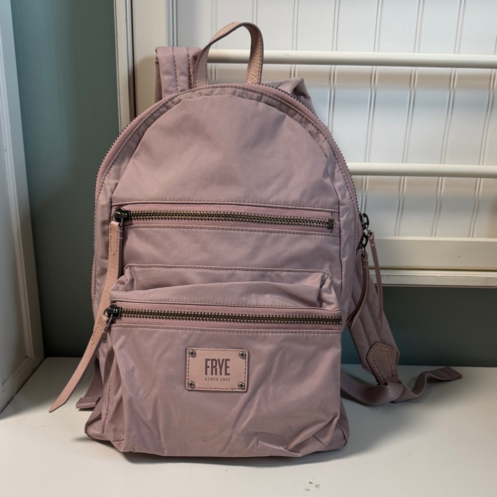 Frye Pink Backpack